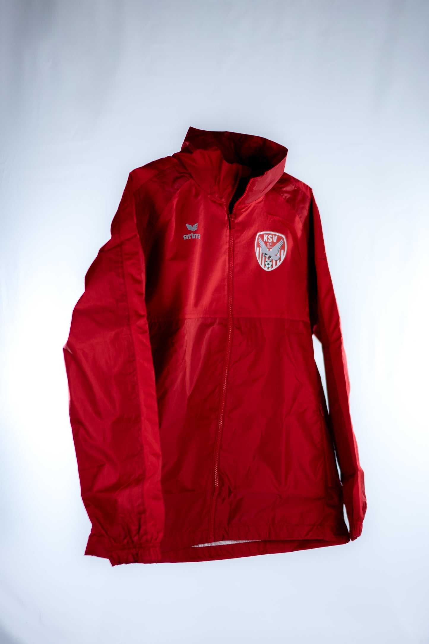 Regenjacke rot