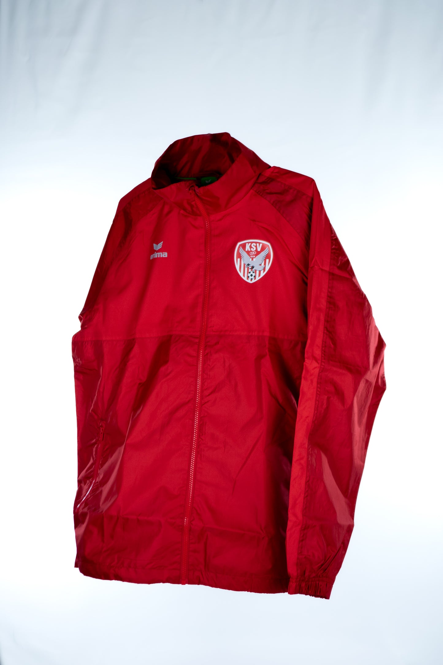 Regenjacke rot