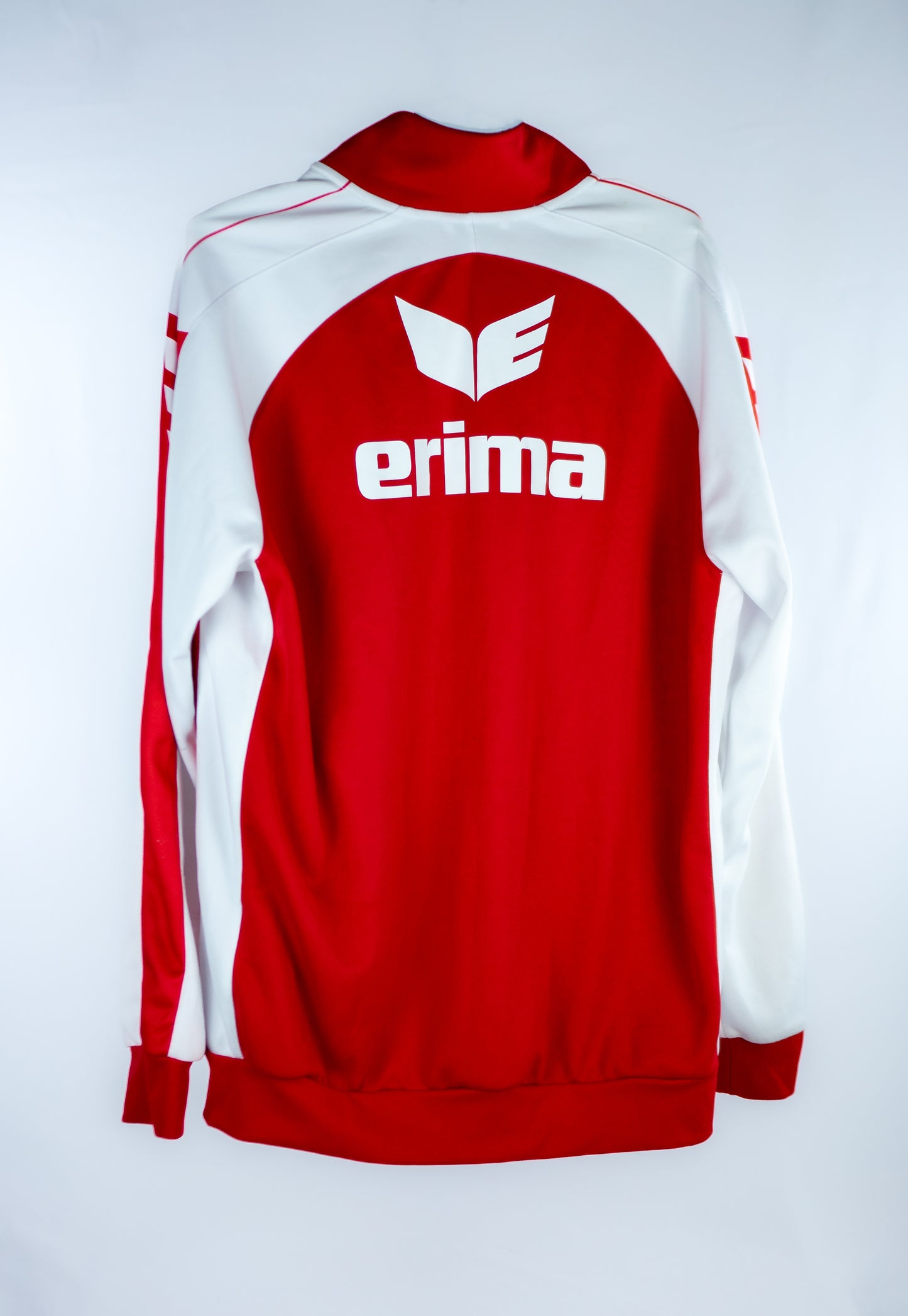 Zip-Up Erima rot/weiß