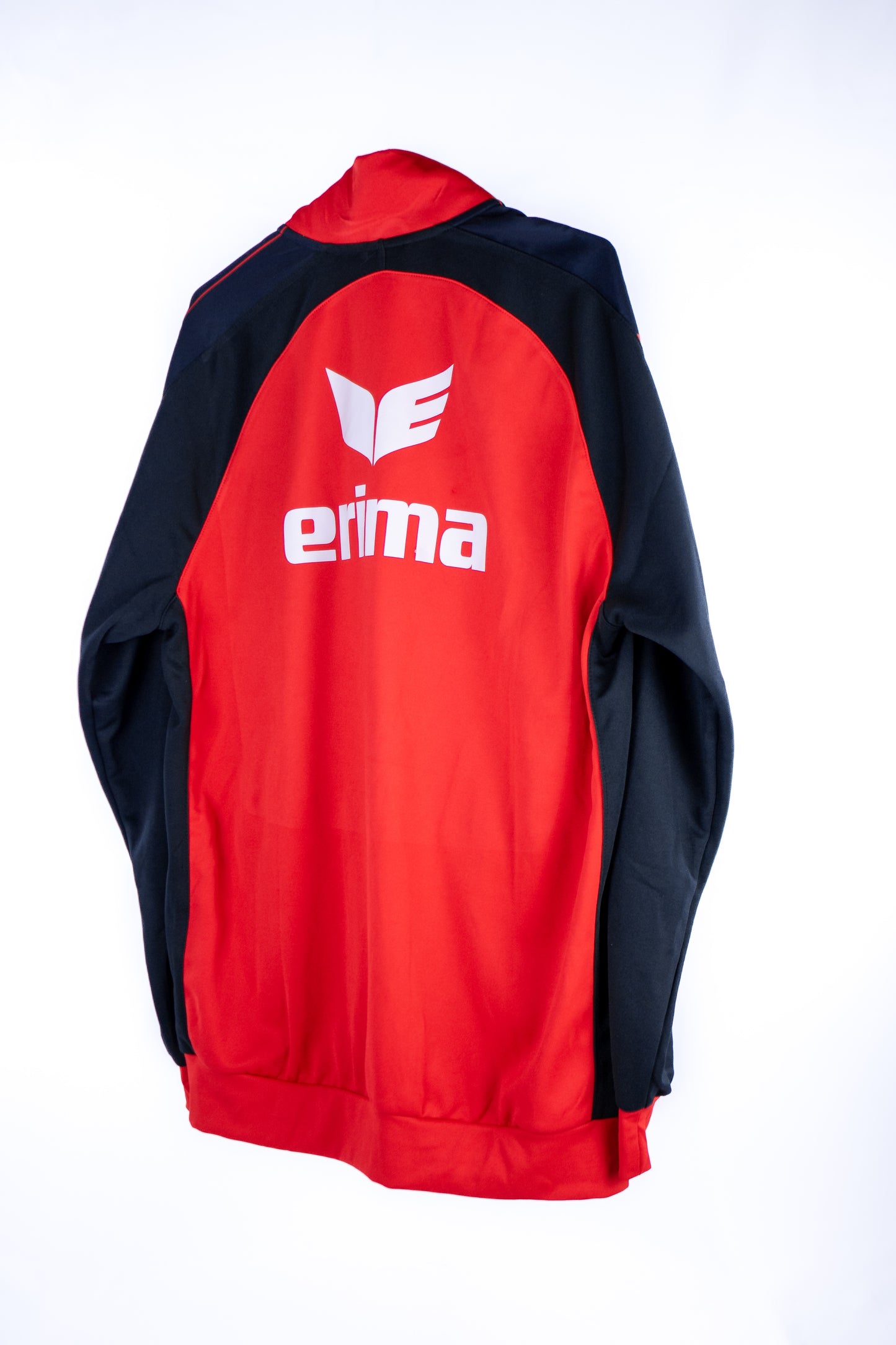 Zip-Up Erima rot/schwarz