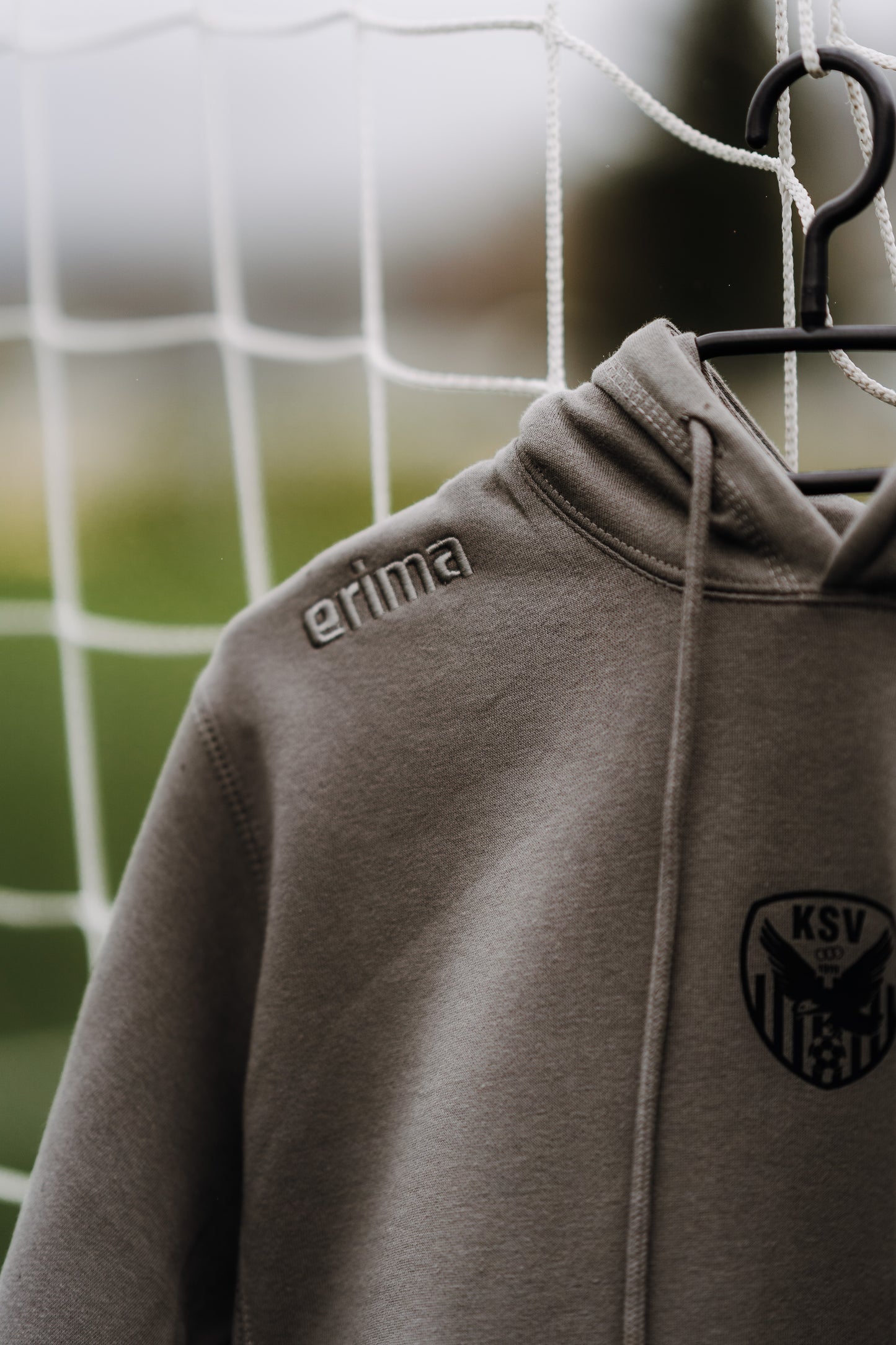 KSV1919 Logo Hoodie Grau