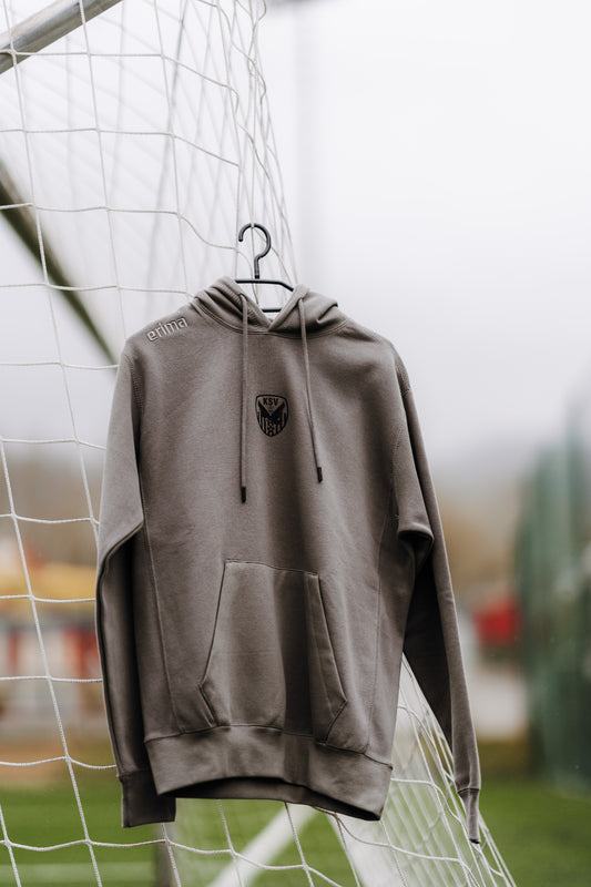 KSV1919 Logo Hoodie Grau